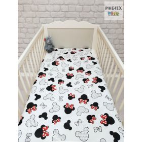 Minny Masni, Piros- 2 részes babaágynemű szett (563/P)
