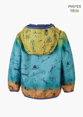 Losan fiú zöld gördeszkás mintájú dzseki (015-2005AL)