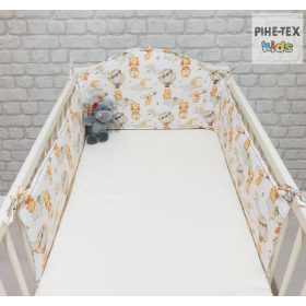 Hőlégballonos maci szürke Fejvédő (683/Sz)