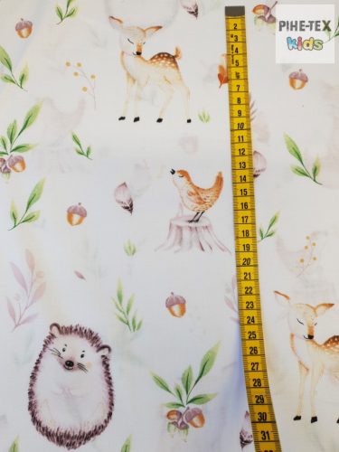 Mesés erdei állatok textil (614)