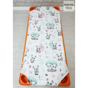 Sweet Panda fehér óvodai derékalj  (579/F)