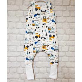 Traktor kamáslis,bélelt tipegő hálózsák 