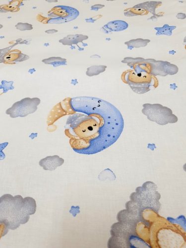 Felhős koala kék 2 részes babaágynemű szett (701/K)