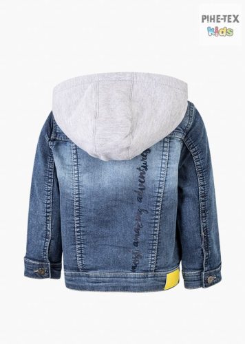 Losan fiú levehető kapucnis farmerkabát (015-2002AL)