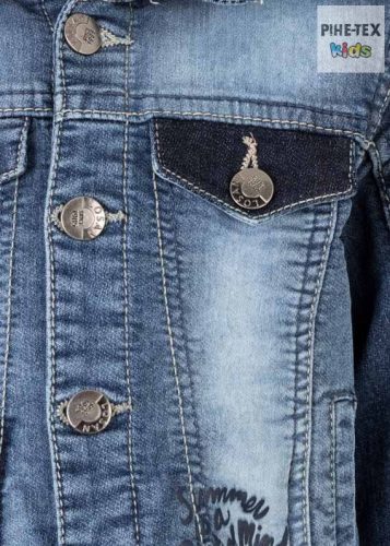 Losan fiú levehető kapucnis farmerkabát (015-2002AL)