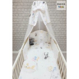 Lufis panda 4 részes babaágynemű szett (658)