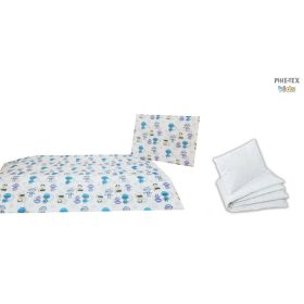   Mikrobi fehér ovis ágynemű szett 90x140cm (611/F) (ovis huzat, 2 részes fehér) 