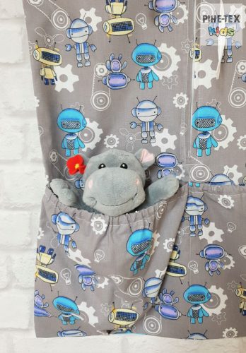 Mikrobi szürke ovis zsák  (611/Sz)