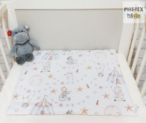 Cirkusz kék 2 részes babaágynemű szett (685/K)