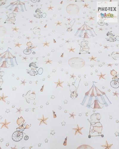 Cirkusz kék 2 részes babaágynemű szett (685/K)