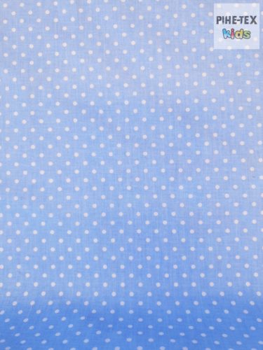Kék pöttyös textil (114/K)