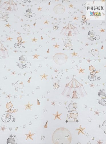 Cirkusz rózsa 3 részes babaágynemű szett (685/R)