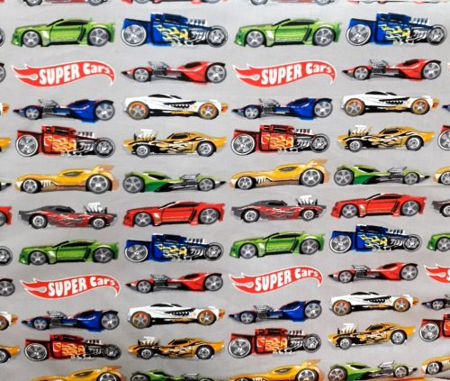 Super cars gyermek, -ovis ágynemű (713)