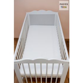 Habszivacs matrac  70x140-es méretben, fehér huzattal