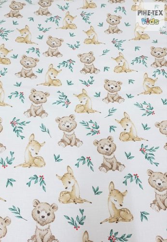 Maci és Őzike vaj minky babatakaró (665/V/M)