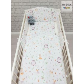 Mesés erdei állatkák 3 részes babaágynemű szett (614)