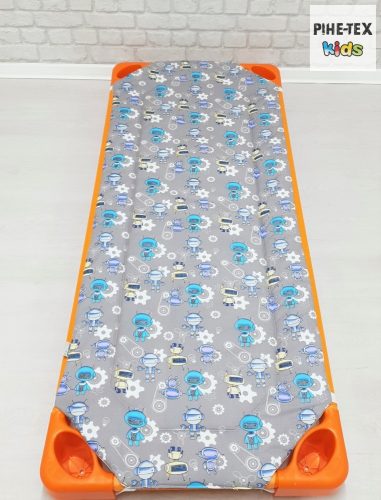 Mikrobi szürke 4 részes ovis kezdőcsomag (611/Sz)  (2 részes mintás, ovis zsák, tornazsák, óvodai derékalj) + ajándék ovis törölköző