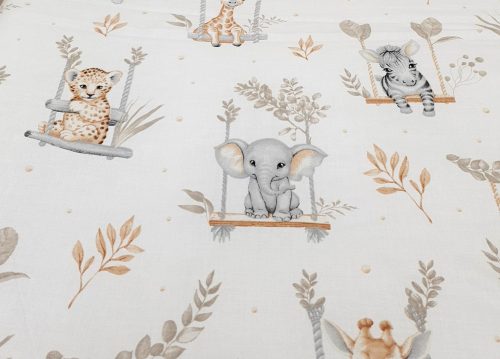 Hintázó állatkák 3 részes babaágynemű szett (703)