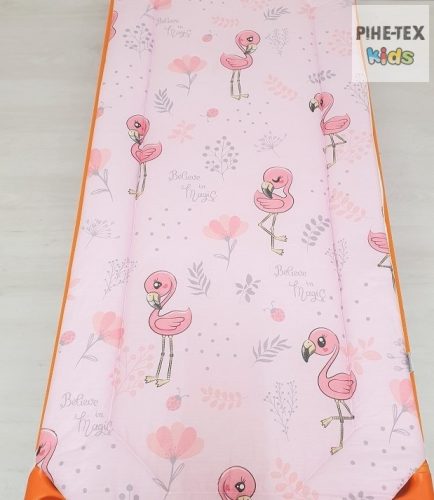 Flamingó, rózsa óvodai derékalj (571/R)